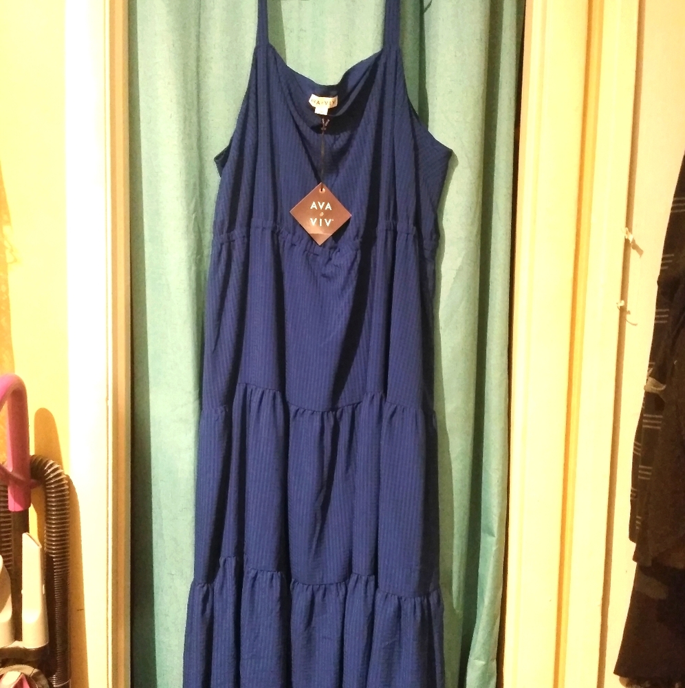 Checkered Maxi dress